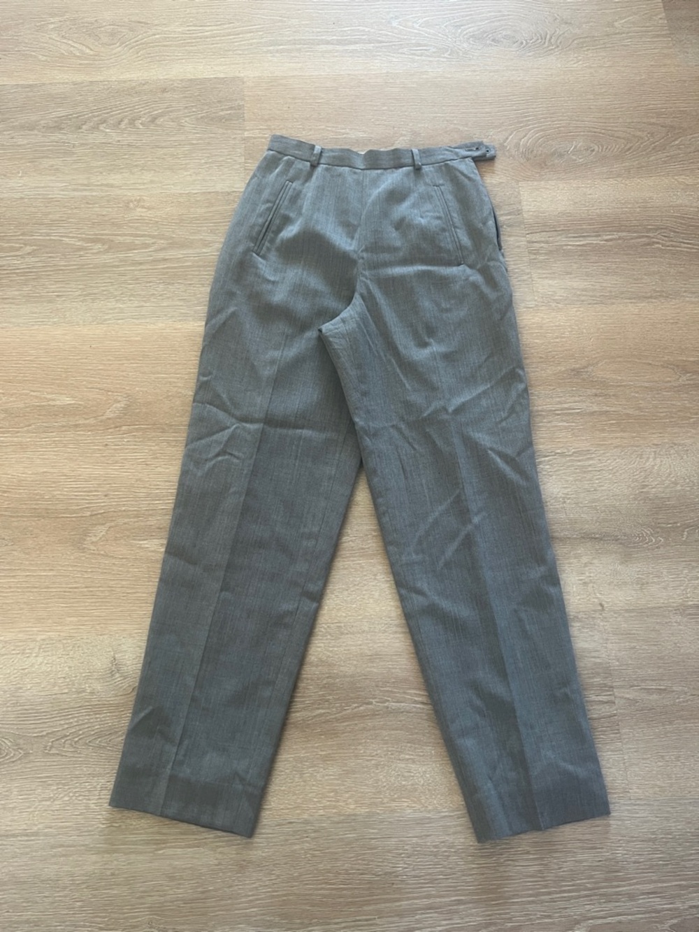 Talbots Women's Gray Straight-Leg Dress Pants